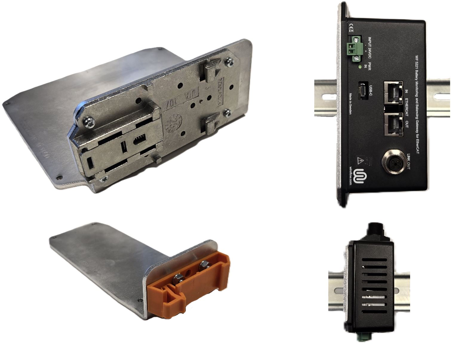 Combo picture DIN Rail adapters
